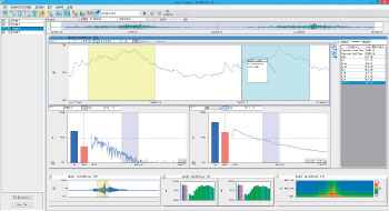 Frequency analysis screen