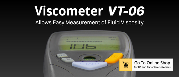 Viscometer VT-06 - RION Co., Ltd. Sound Level Meters ＆ Vibration Meters