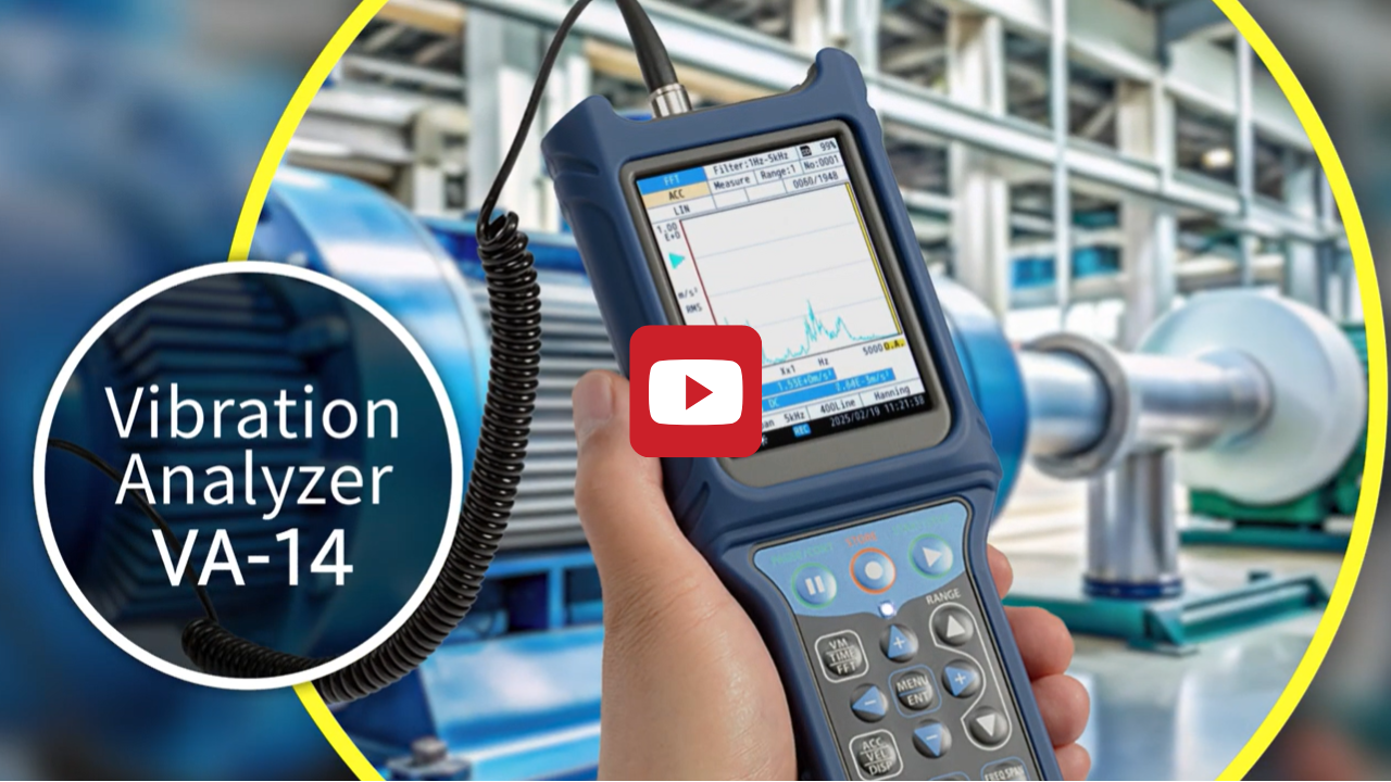 Vibration analyzers VA-14 Promotion Video