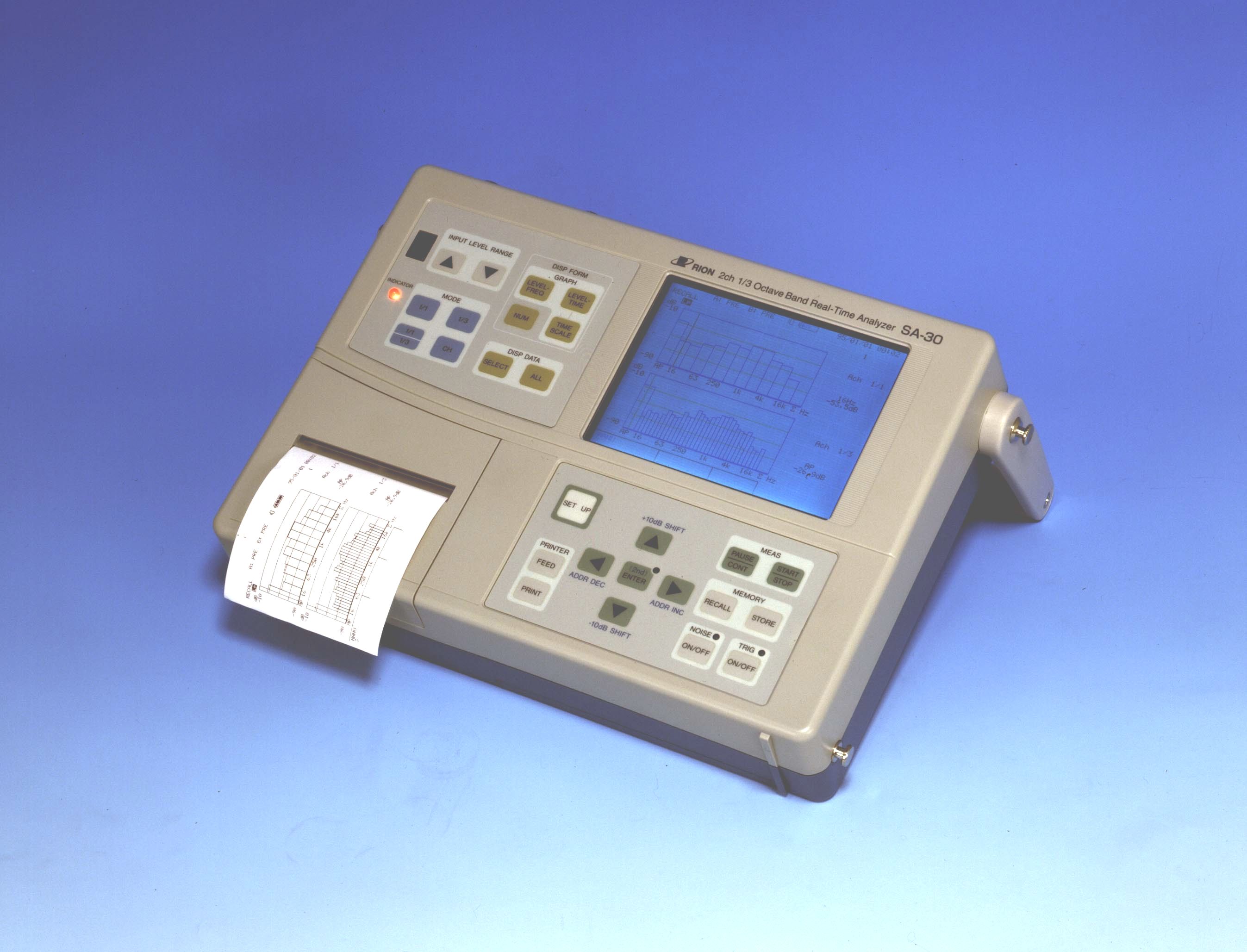 2ch 1/3 Octave Band Real-Time Analyzer SA-30
